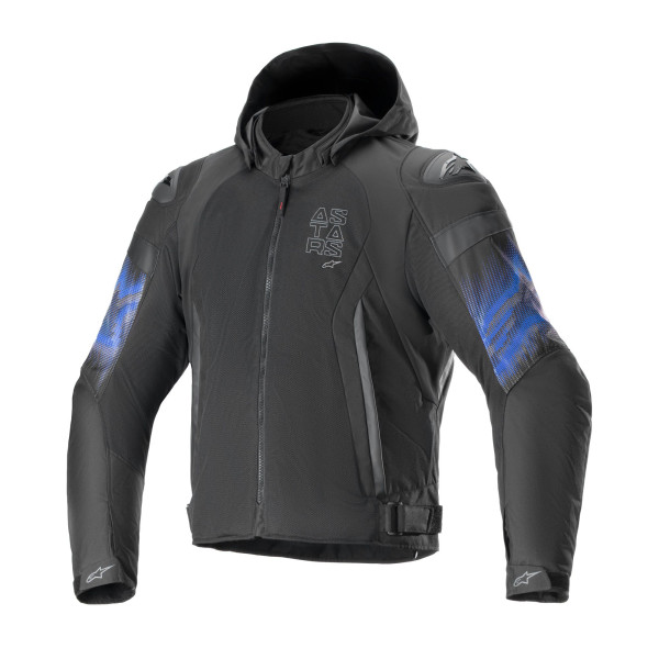 Alpinestars Alpinestars zaca air venom wp jkt black electric blue